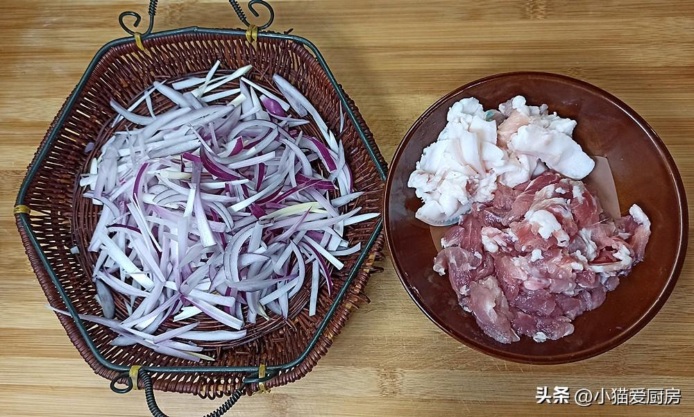 图片[4]-【洋葱炒肉】做法步骤图 肉片干香不柴 洋葱脆爽入味-起舞食谱网