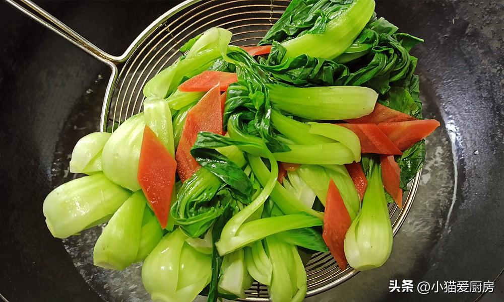 图片[7]-【素炒小油菜】做法步骤图 营养味美 特别解腻好吃-起舞食谱网
