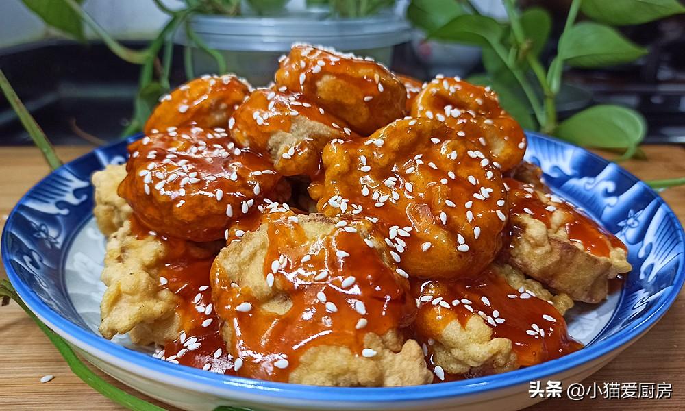 图片[3]-【糖醋茄盒】做法步骤图  味道酸甜爽口 大人孩子都喜欢-起舞食谱网