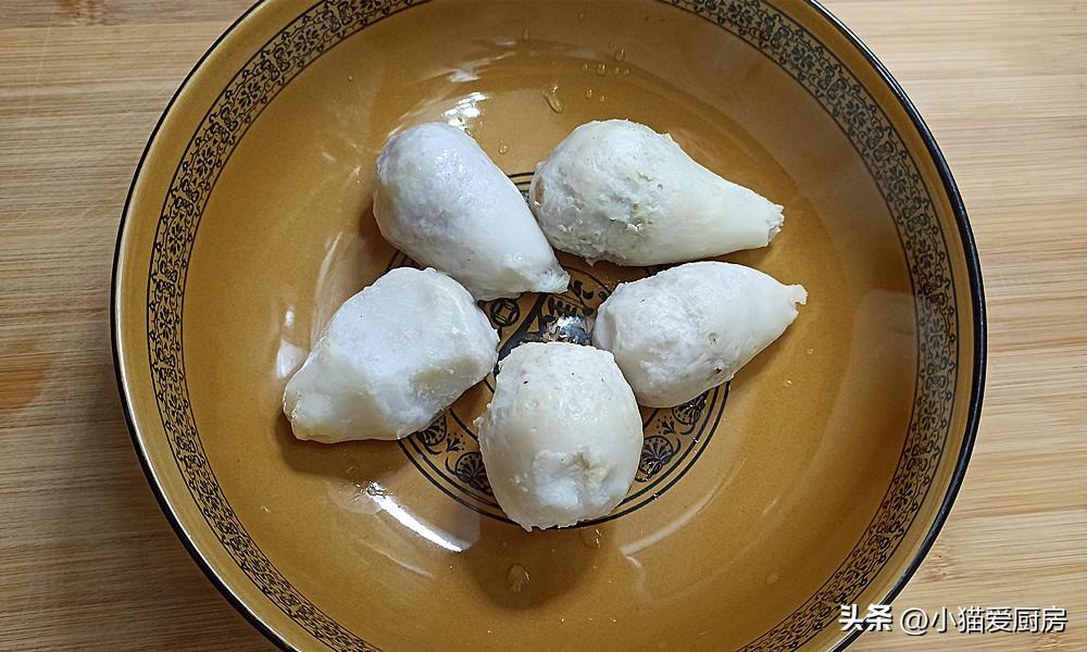 图片[7]-【芋头丸子汤】做法步骤图 个个软糯Q弹汤鲜味美-起舞食谱网