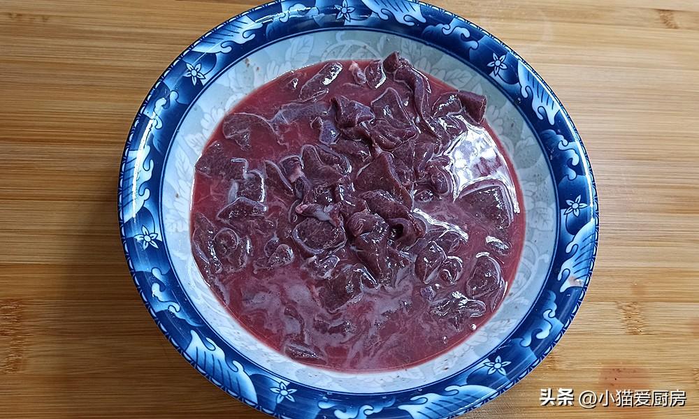 图片[4]-【小炒香菜猪肝】做法步骤图 上桌就是大硬菜 真香-起舞食谱网