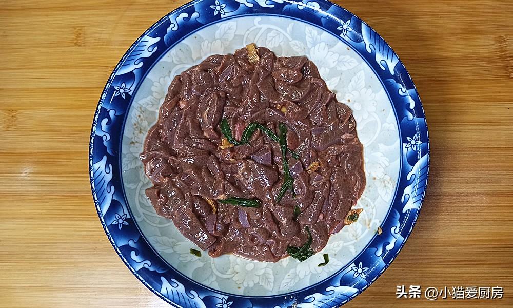 图片[6]-【小炒香菜猪肝】做法步骤图 上桌就是大硬菜 真香-起舞食谱网