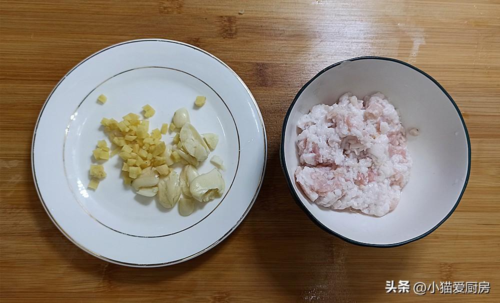 图片[5]-【小白菜肉末茶树菇】做法步骤图 特别好吃 汤汁泡饭也特别香-起舞食谱网