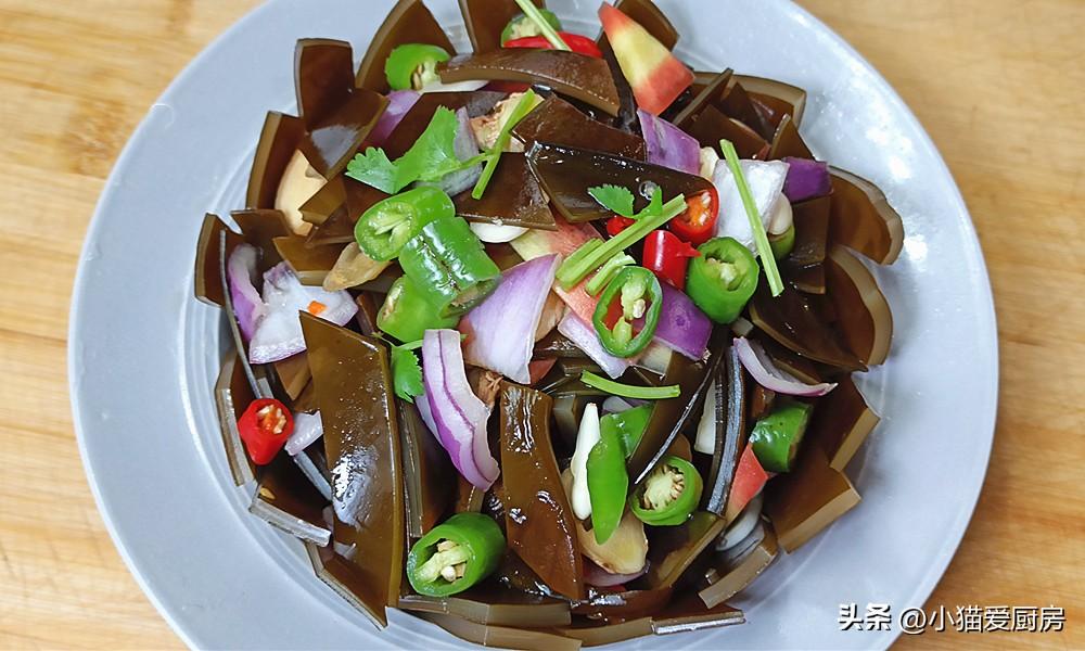 图片[2]-【酱醋海带】做法步骤图 热天吃正好 特别过瘾-起舞食谱网