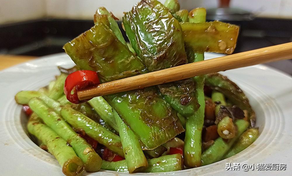 图片[1]-【辣椒炒豇豆角】做法步骤图 香辣过瘾 好吃下饭-起舞食谱网