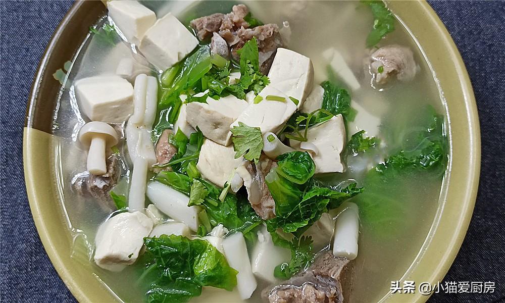 图片[2]-【骨头豆腐汤】做法步骤图 上桌连汤都不剩-起舞食谱网