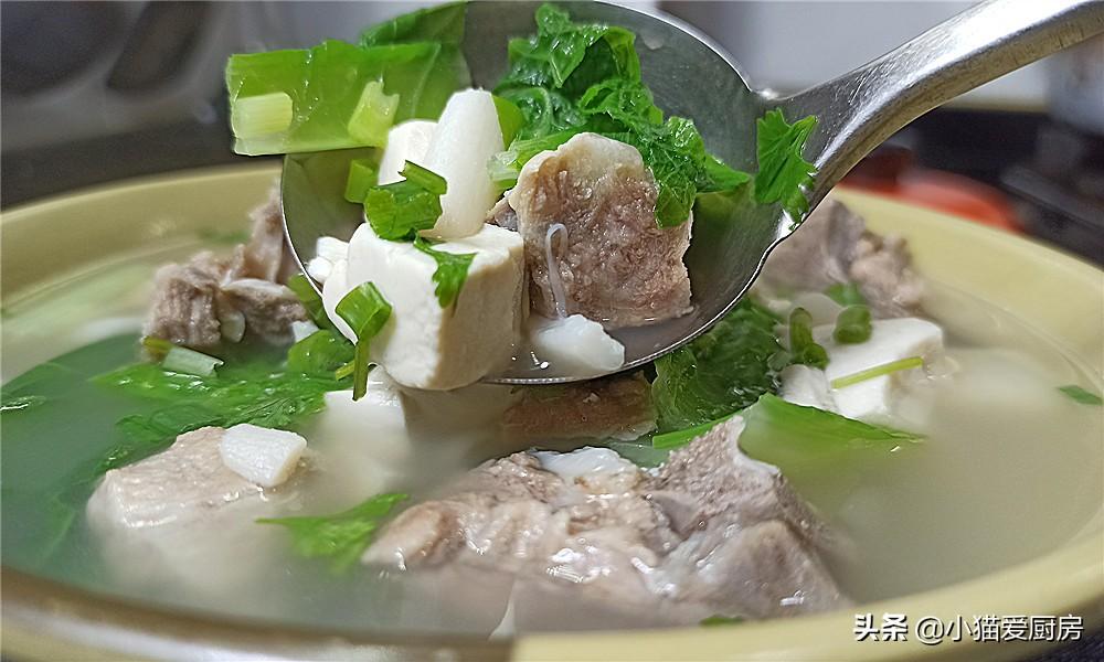 图片[3]-【骨头豆腐汤】做法步骤图 上桌连汤都不剩-起舞食谱网