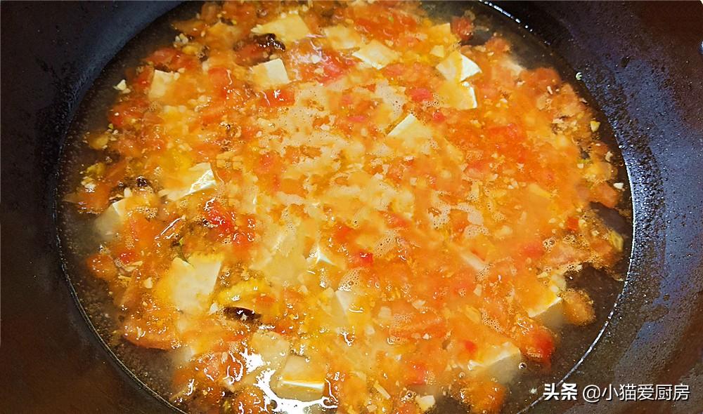 图片[8]-【西红柿鸡蛋豆腐汤】做法步骤图 营养开胃-起舞食谱网
