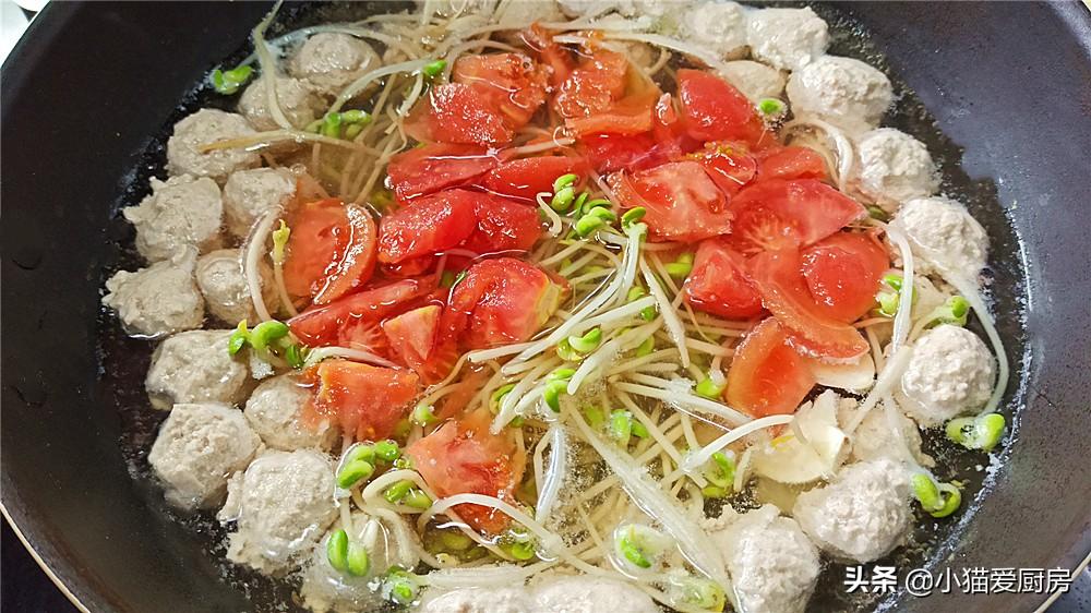 图片[8]-【家常丸子汤】做法步骤图 成菜入口细腻滑嫩 味道咸香-起舞食谱网