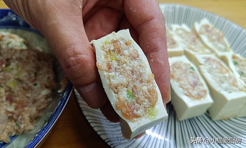图片[6]-【客家砂锅豆腐酿肉】做法步骤图 又有新吃法 咬一口满嘴流汁-起舞食谱网