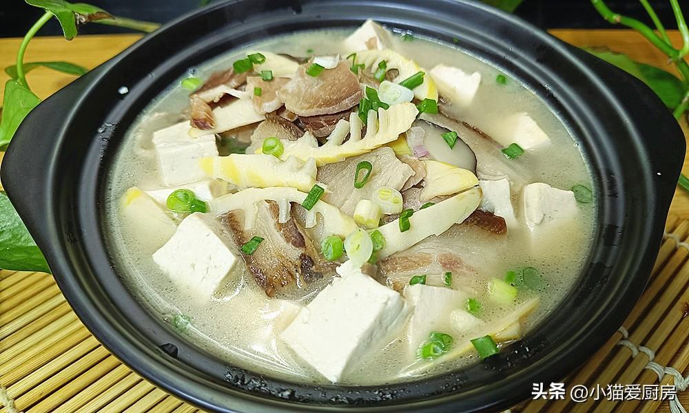 图片[14]-【春笋豆腐炖腊肉】做法步骤图  味道太鲜了-起舞食谱网