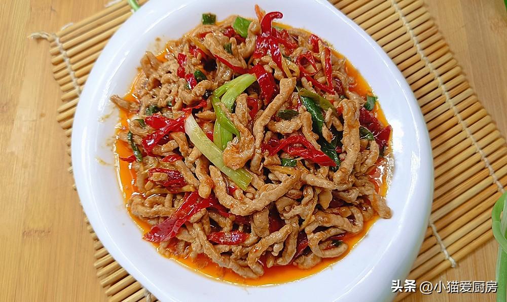 图片[2]-【酸辣肉丝】做法步骤图 酸辣开胃 肉丝嫩而不柴-起舞食谱网