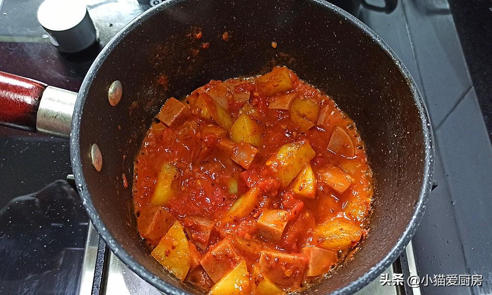 图片[8]-【西红柿土豆泡面】做法步骤图 太香了 最后连汤汁都不剩-起舞食谱网