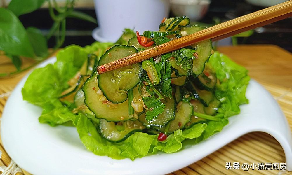 图片[3]-【川味酸辣黄瓜】做法步骤图 解暑解腻 下饭下酒都非常不错-起舞食谱网