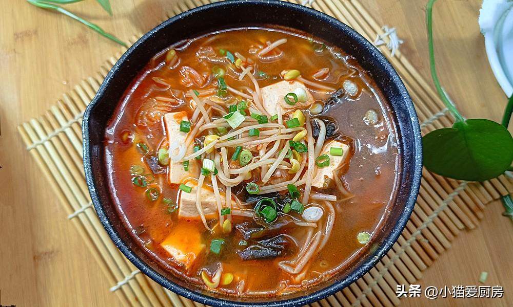 【韩式酸辣汤】做法步骤图 特别开胃-起舞食谱网