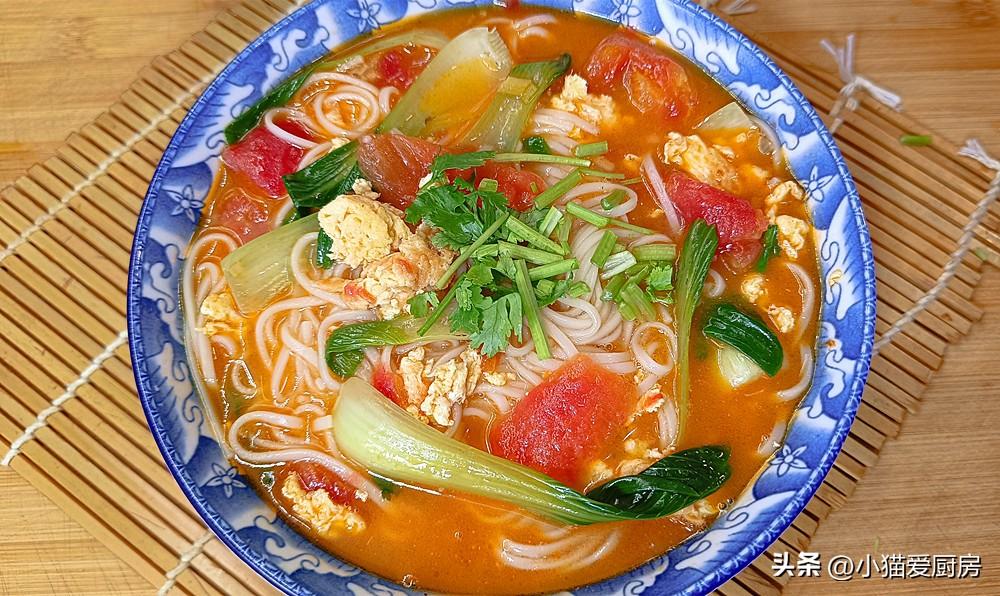 图片[1]-【西红柿鸡蛋面】做法步骤图 5分钟出锅 关键是孩子喜欢-起舞食谱网