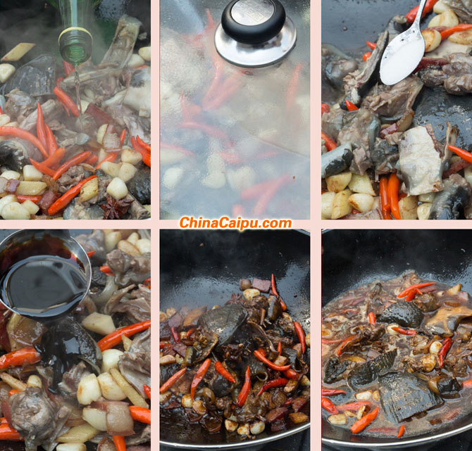 图片[5]-蒜香腊味甲鱼-起舞食谱网