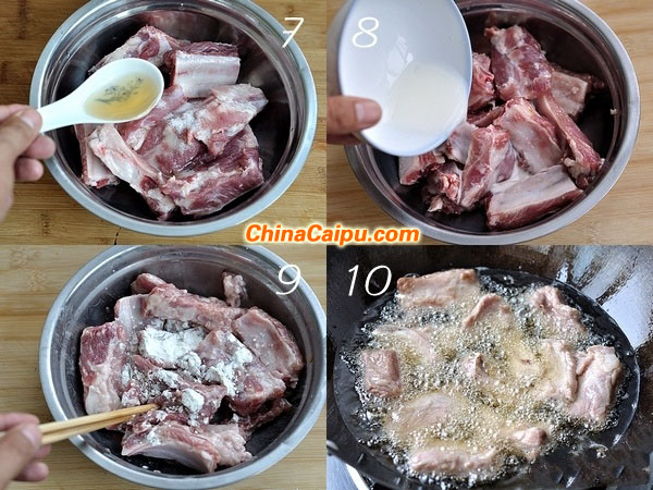酸豆角炒肋排（2）