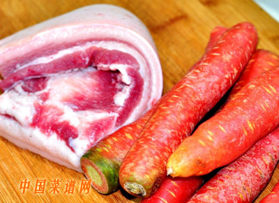 胡萝卜烧肉(3)