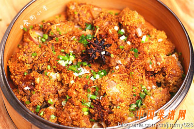 小米蒸排骨