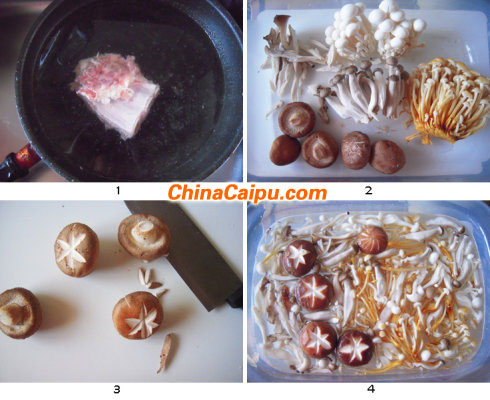 图片[2]-一品蘑菇煲的做法 一品蘑菇煲怎么做-起舞食谱网