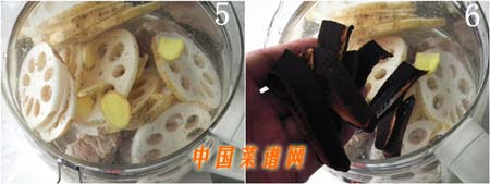 图片[5]-灵芝莲藕排骨汤的做法,灵芝莲藕排骨汤怎么做-起舞食谱网