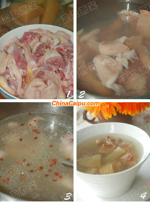 图片[2]-开胃:酸萝卜老鸭汤的做法-起舞食谱网