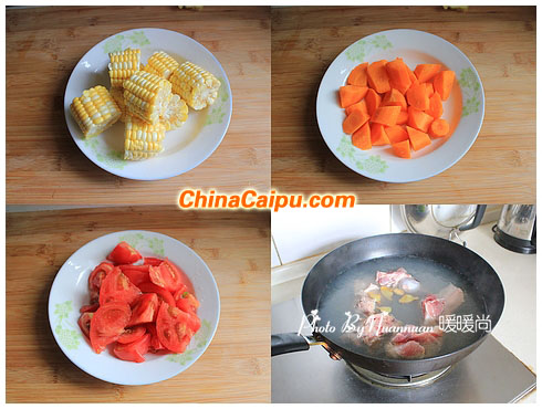 图片[2]-玉米胡萝卜猪骨汤的做法 玉米胡萝卜猪骨汤怎么做-起舞食谱网
