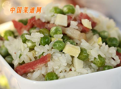 图片[1]-立夏豌豆饭-起舞食谱网