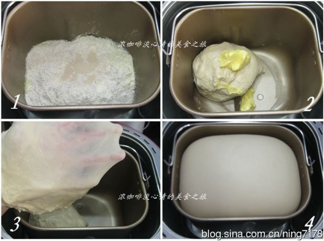 图片[2]-豆沙土司（面包机版）-起舞食谱网