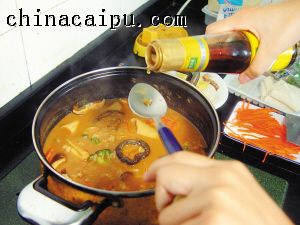 蟹柳味噌汤饭