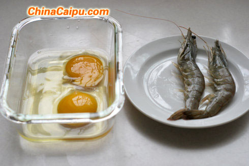 鲜虾肉松鸡蛋羹