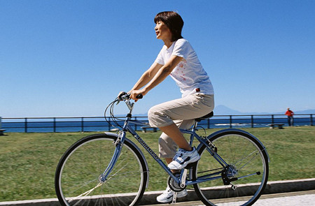 骑自行车锻炼带来的三大效应