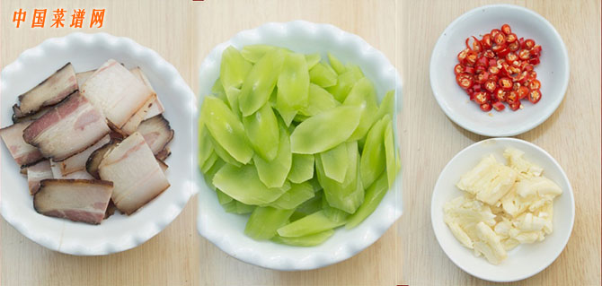 图片[2]-干锅腊肉莴笋-起舞食谱网
