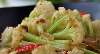 图片[1]-干煸菜花-起舞食谱网
