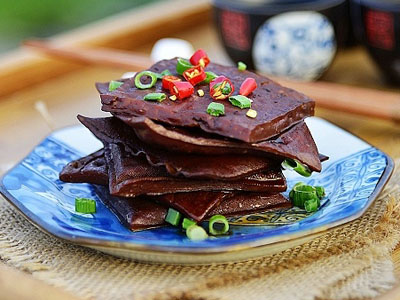 豉油豆腐干子